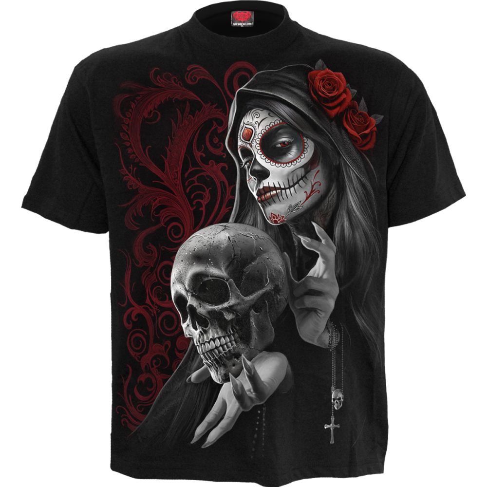 Spiral - Love Is Dead Unisex T-shirt - Zwart